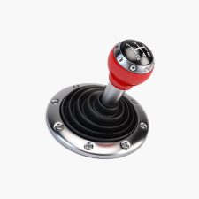 Red Gear Stick Of Car